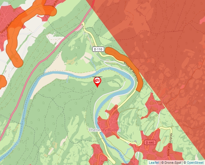 Carte Géoportail pour les drones de loisir