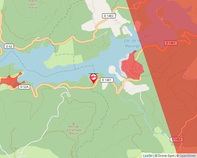 Carte Géoportail pour les drones de loisir