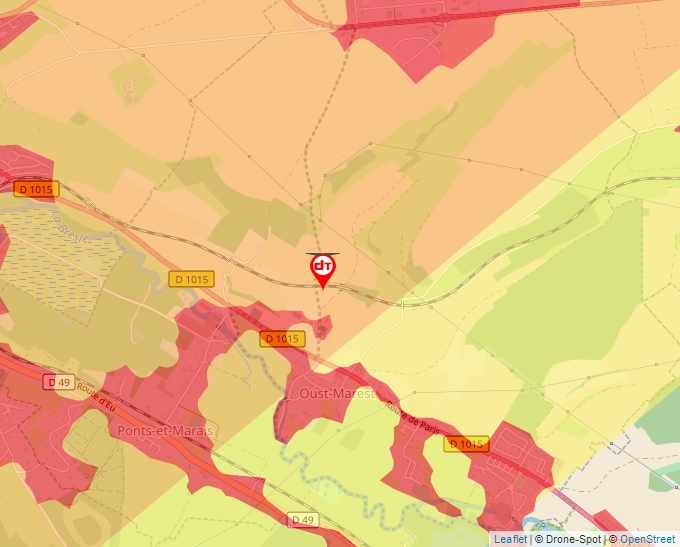 Carte Géoportail pour les drones de loisir