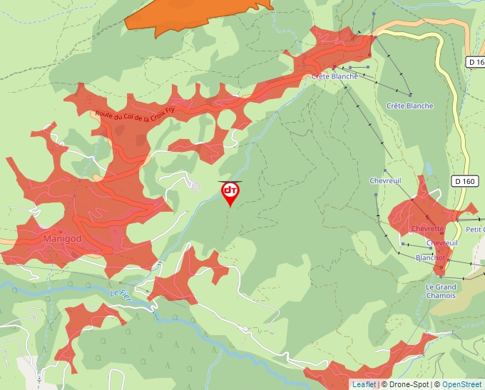 Carte Géoportail pour les drones de loisir