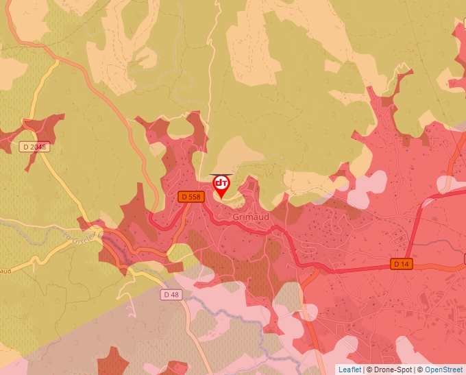 Carte Géoportail pour les drones de loisir