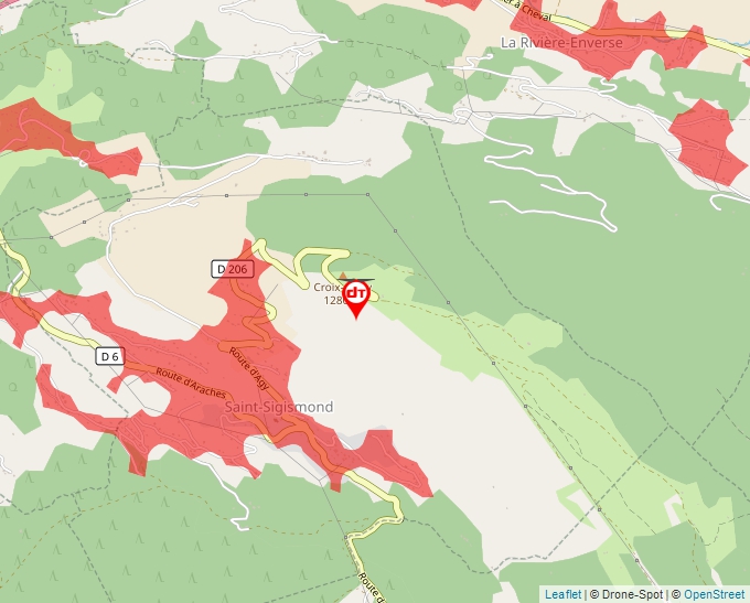 Carte Géoportail pour les drones de loisir