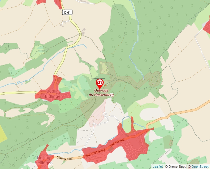 Carte Géoportail pour les drones de loisir