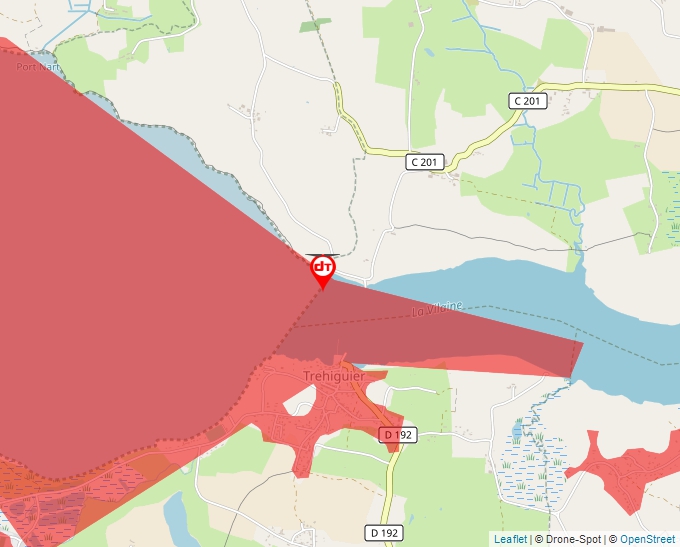 Carte Géoportail pour les drones de loisir