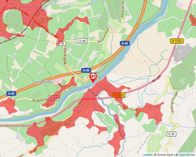 Carte Géoportail pour les drones de loisir