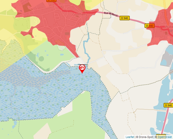 Carte Géoportail pour les drones de loisir