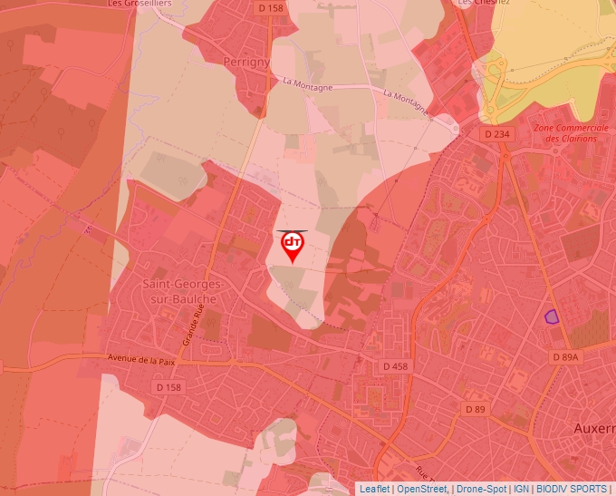 Carte Géoportail pour les drones de loisir