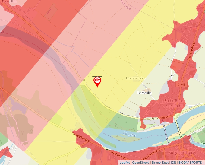 Carte Géoportail pour les drones de loisir