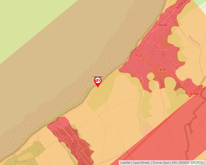 Carte Géoportail pour les drones de loisir