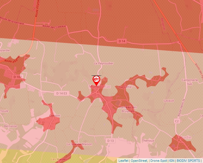 Carte Géoportail pour les drones de loisir