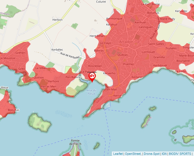 Carte Géoportail pour les drones de loisir