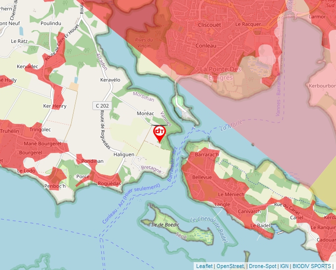 Carte Géoportail pour les drones de loisir