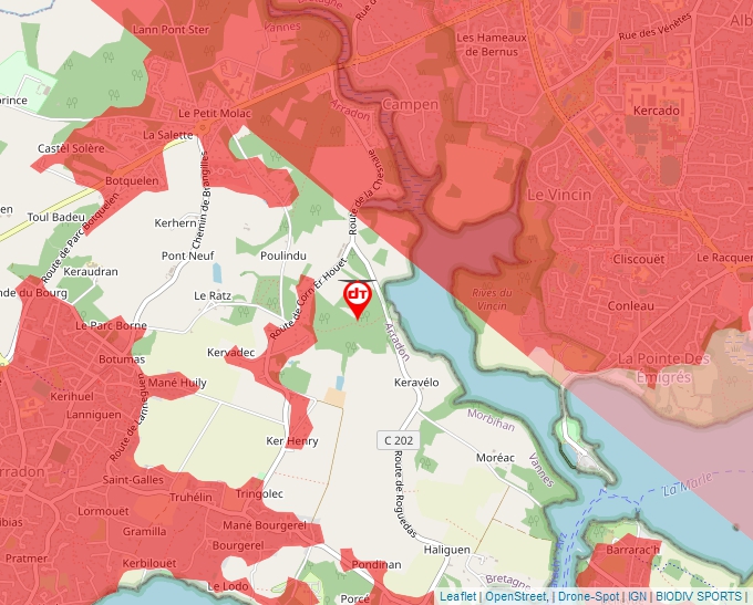 Carte Géoportail pour les drones de loisir