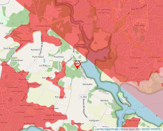 Carte Géoportail pour les drones de loisir