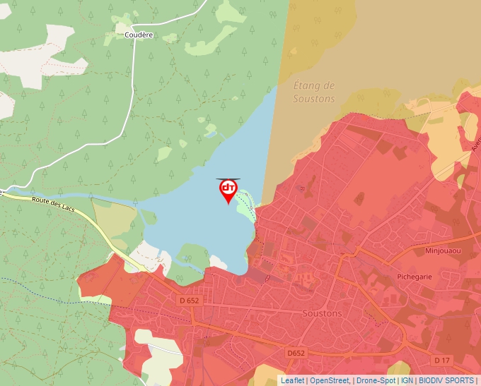 Carte Géoportail pour les drones de loisir