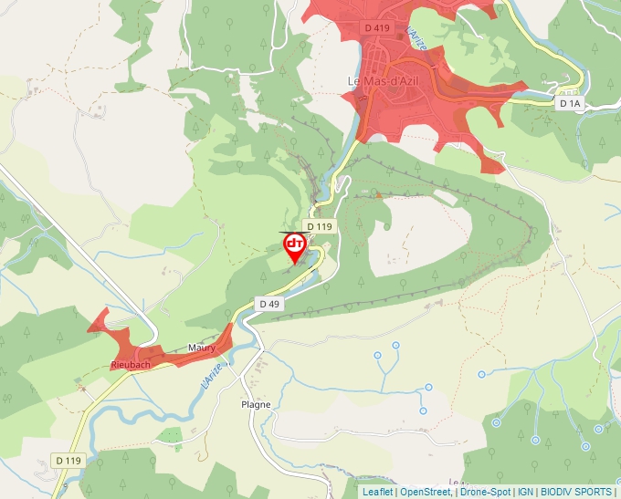 Carte Géoportail pour les drones de loisir