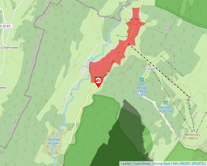 Carte Géoportail pour les drones de loisir