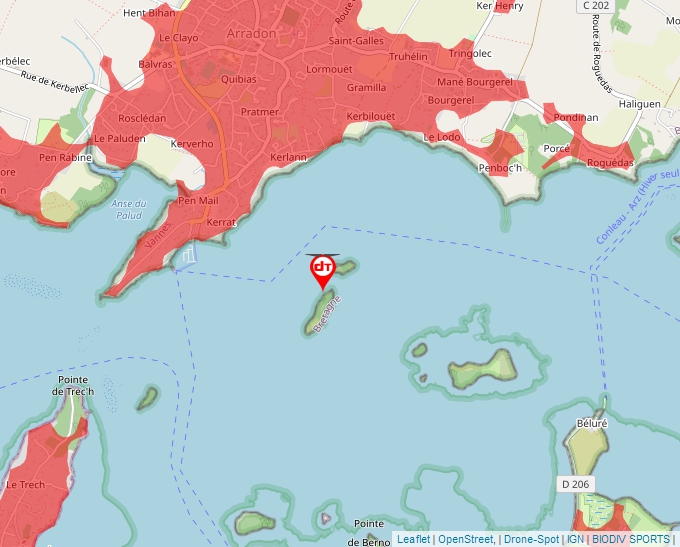 Carte Géoportail pour les drones de loisir