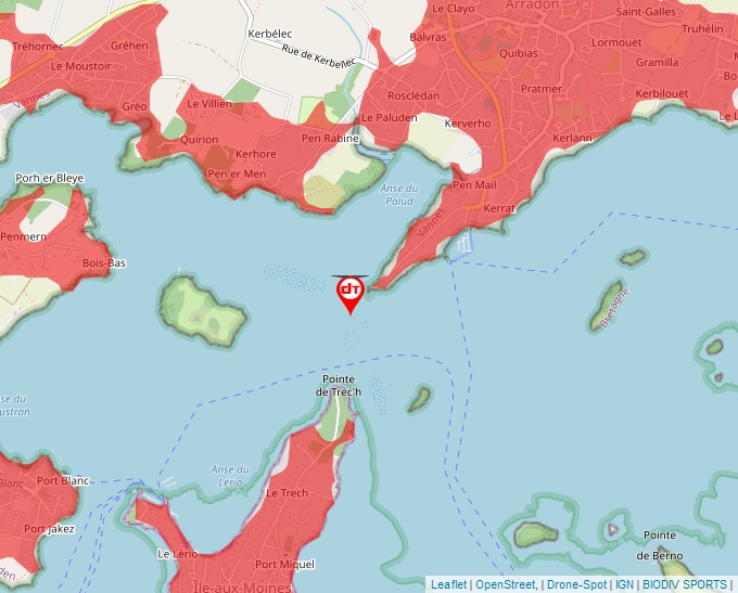 Carte Géoportail pour les drones de loisir