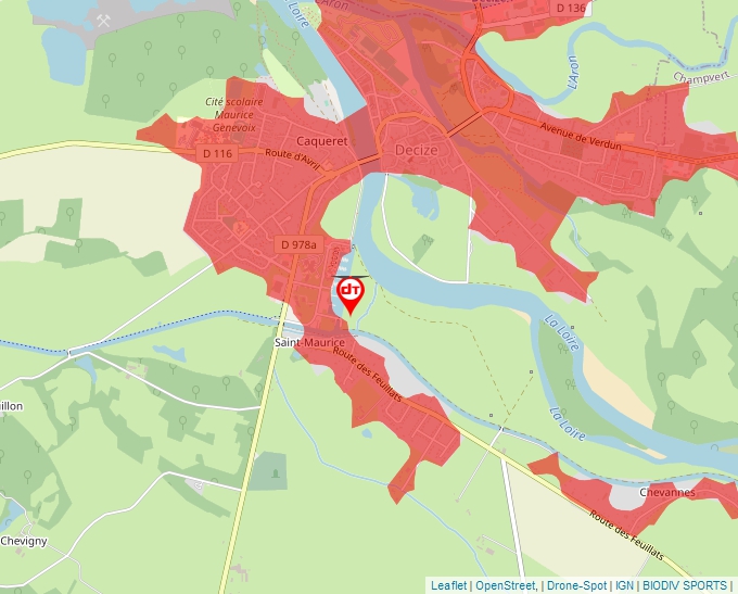 Carte Géoportail pour les drones de loisir