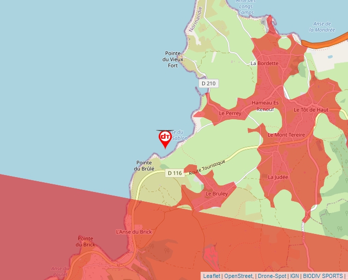 Carte Géoportail pour les drones de loisir