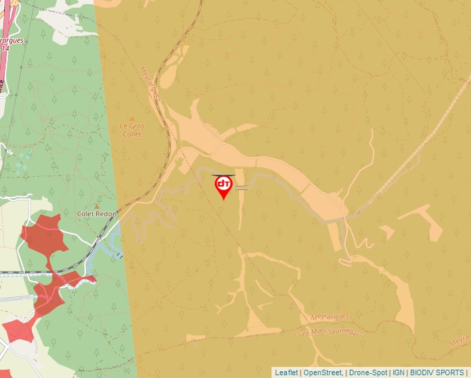 Carte Géoportail pour les drones de loisir