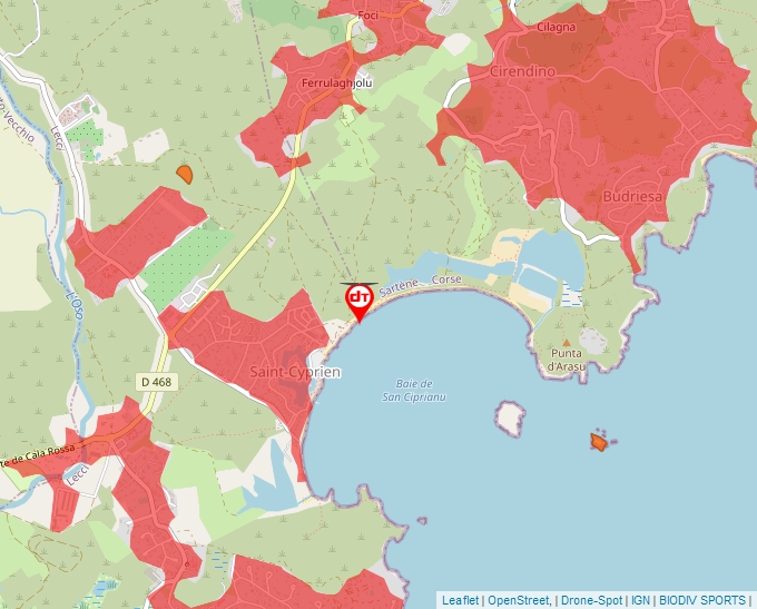 Carte Géoportail pour les drones de loisir