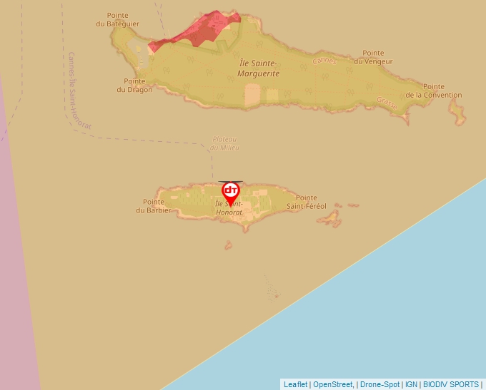 Carte Géoportail pour les drones de loisir