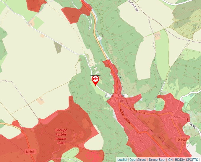 Carte Géoportail pour les drones de loisir