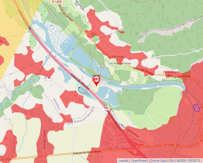 Carte Géoportail pour les drones de loisir