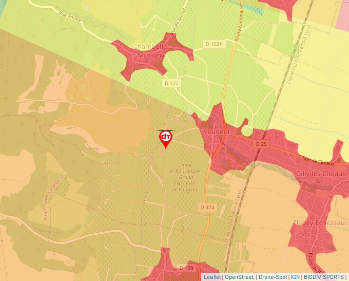 Carte Géoportail pour les drones de loisir