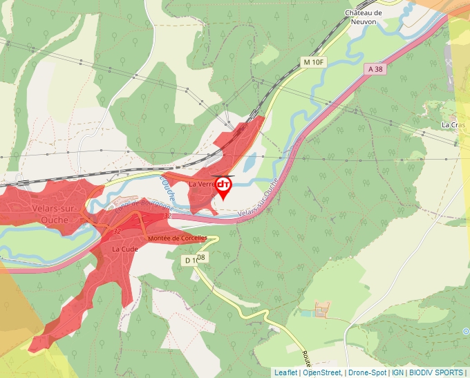 Carte Géoportail pour les drones de loisir