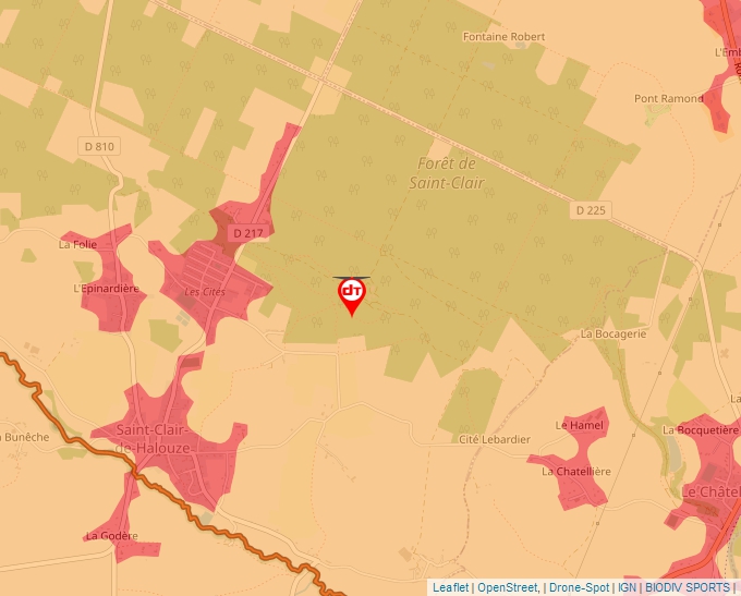 Carte Géoportail pour les drones de loisir