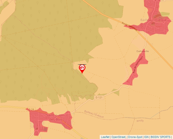 Carte Géoportail pour les drones de loisir