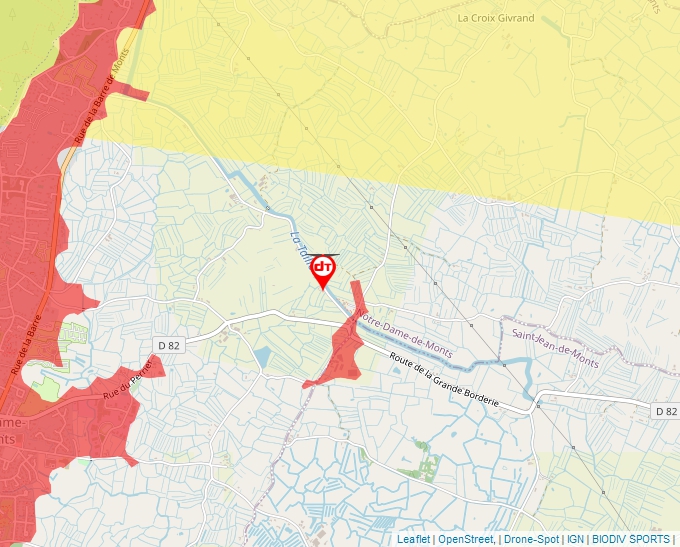 Carte Géoportail pour les drones de loisir