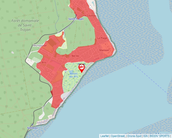 Carte Géoportail pour les drones de loisir