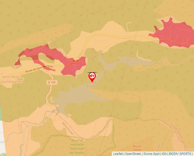 Carte Géoportail pour les drones de loisir