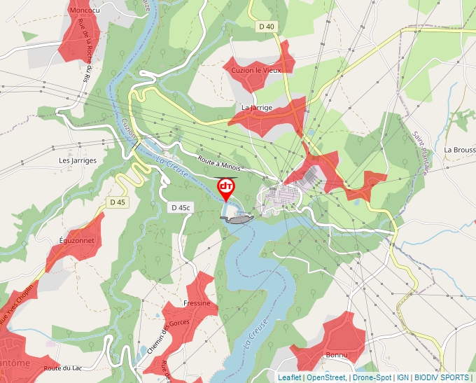 Carte Géoportail pour les drones de loisir