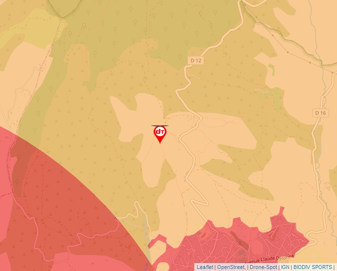 Carte Géoportail pour les drones de loisir