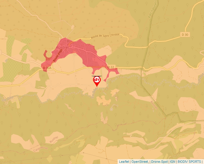 Carte Géoportail pour les drones de loisir