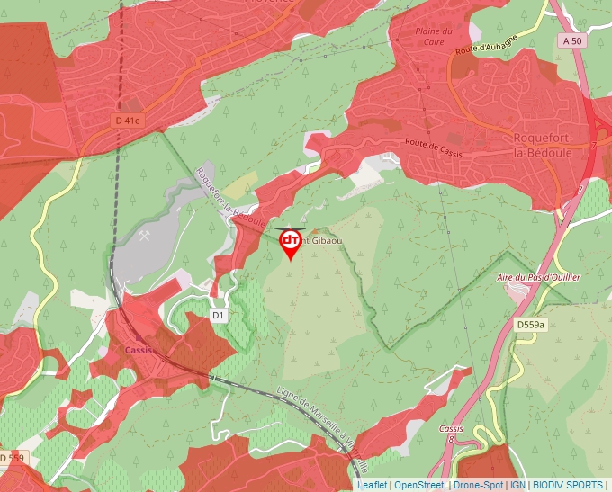 Carte Géoportail pour les drones de loisir