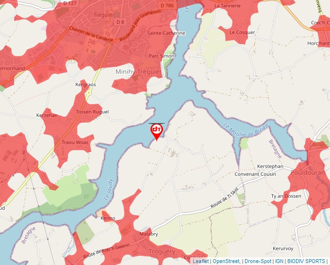 Carte Géoportail pour les drones de loisir