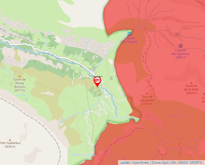 Carte Géoportail pour les drones de loisir