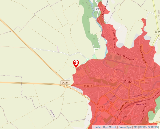 Carte Géoportail pour les drones de loisir