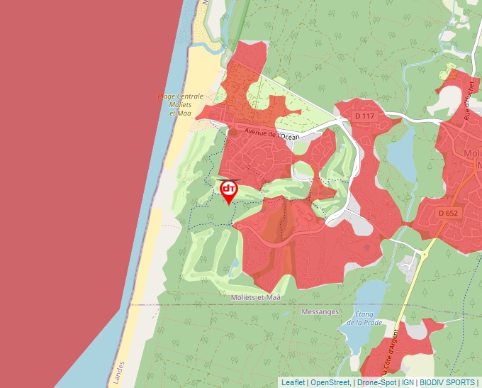 Carte Géoportail pour les drones de loisir