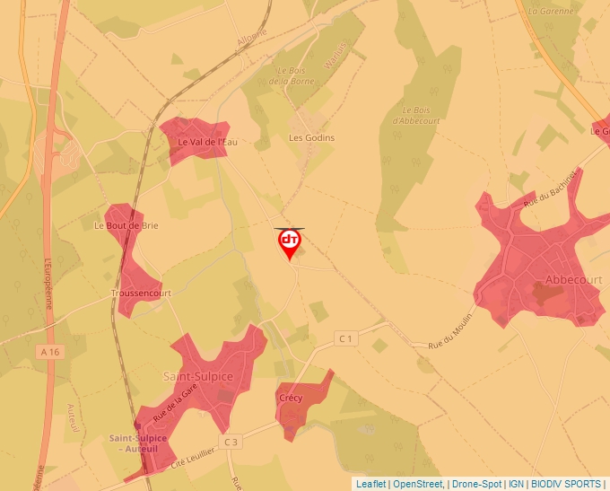 Carte Géoportail pour les drones de loisir