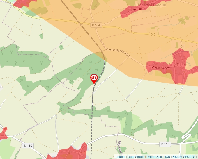 Carte Géoportail pour les drones de loisir