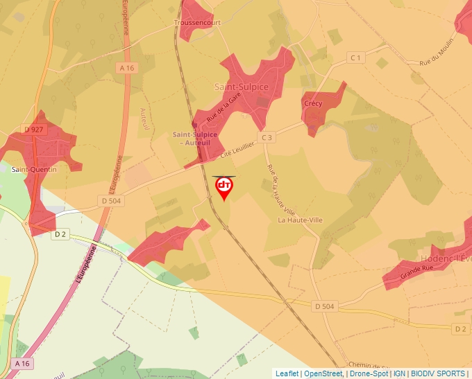 Carte Géoportail pour les drones de loisir