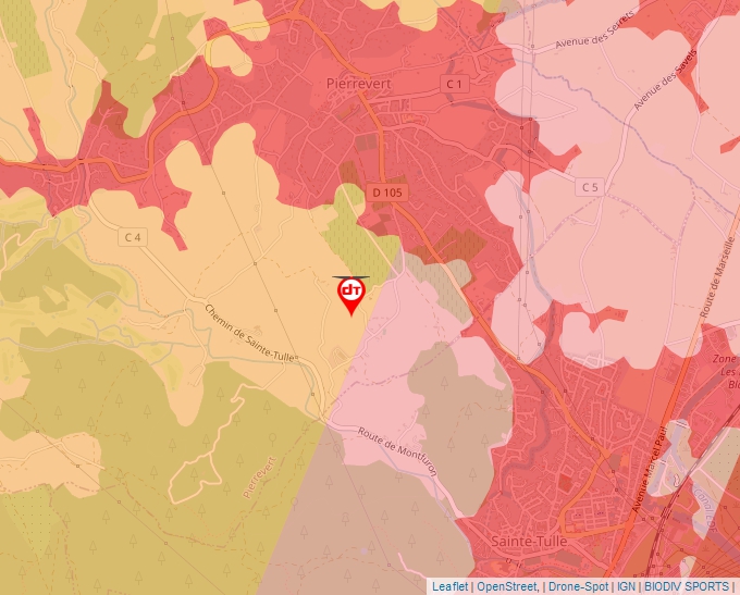 Carte Géoportail pour les drones de loisir