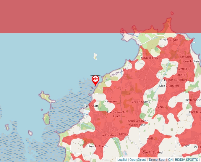 Carte Géoportail pour les drones de loisir